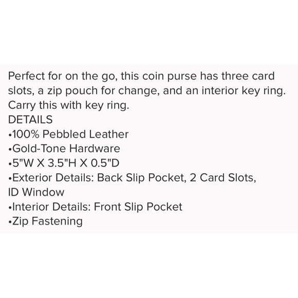 Michael Kors ID Coin Pouch - Picture 6 of 6